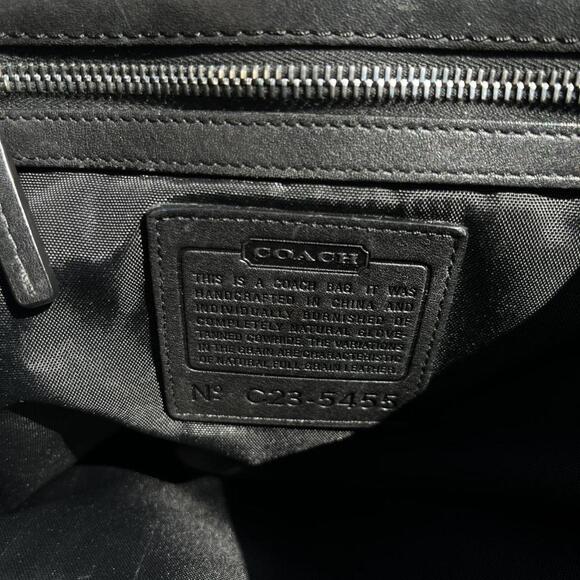 Vintage Y2K Coach Leather Backpack - Picture 5 of 8